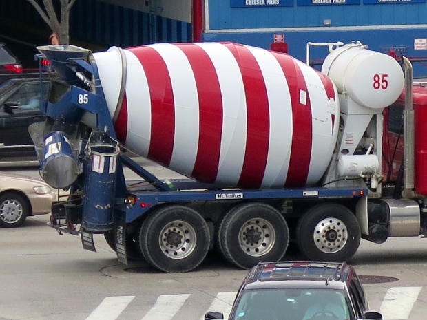 Surely I'm trapped inside this cement mixer.